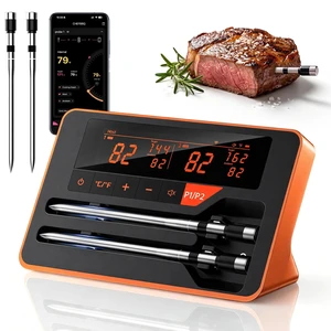 Digital Bluetooth Wireless Meat Thermometer for BBQ, Oven, Smoker & Grill Digital Bluetooth Wireless Meat Thermometer for BBQ, Oven, Smoker & Grill