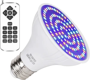 12V 12W RGB SPA Light for SPA/Bathtub/Underwater Swimming Pool/Hot Spring/Fountain RGB Color LED Light Bulb Replaces for Hayward & Pentair Light Fixtures Remote Switch Control PAR20 E26 Base 12V 12W RGB SPA Light for SPA/Bathtub/Underwater Swimming Pool/Hot Spring/Fountain RGB Color LED Light Bulb Replaces for Hayward & Pentair Light Fixtures Remote Switch Control PAR20 E26 Base