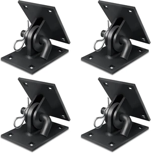 Heavy Duty Dock Hardware,4 Pack Floating Dock Galvanized Link Kit T Connectors, Floating Dock Hinge,Metal Antirust Coating T Style Backer Plate Dock Brackets Hardware Heavy Duty Dock Hardware,4 Pack Floating Dock Galvanized Link Kit T Connectors, Floating Dock Hinge,Metal Antirust Coating T Style Backer Plate Dock Brackets Hardware