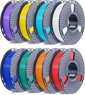 SUNLU PLA Filament 1.75mm, 250g Spool Bundle, 3D Printer Filament SUNLU PLA Filament 1.75mm, 250g Spool Bundle, 3D Printer Filament