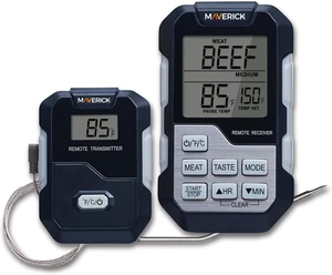 Long Range Digital Wireless Meat Thermometer 300 ft Remote Monitoring, Timer & Heat-Resistant Probe (662°F), for Grilling, Smoking, Roasting & Oven Cooking (Dual Probe) (Single Probe) Long Range Digital Wireless Meat Thermometer 300 ft Remote Monitoring, Timer & Heat-Resistant Probe (662°F), for Grilling, Smoking, Roasting & Oven Cooking (Dual Probe) (Single Probe)