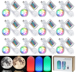 12-Pack IR RGB LED Lamp Kit 001 for Bambu Lab 3D Printed Light kit 12-Pack IR RGB LED Lamp Kit 001 for Bambu Lab 3D Printed Light kit