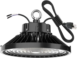 150W Led High Bay Light Bulb UFO 5000k,Dimmable 22500 Lumens Listed(600W HID/HPS Equivalent) Bright White, Industrial Highbay Warehouse Light Fixtures, AC 90-277V Waterproof IP65 1Pack 150W Led High Bay Light Bulb UFO 5000k,Dimmable 22500 Lumens Listed(600W HID/HPS Equivalent) Bright White, Industrial Highbay Warehouse Light Fixtures, AC 90-277V Waterproof IP65 1Pack