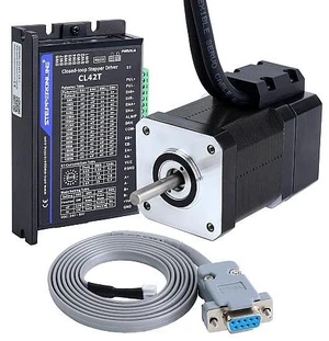 Closed Loop Stepper Motor 1 Axis CNC KIT 52Ncm/73.64oz.in Nema 17 Motor & 0-3.0A 24-48VDC Closed Loop Stepper Driver CL42T V4.1 Closed Loop Stepper Motor 1 Axis CNC KIT 52Ncm/73.64oz.in Nema 17 Motor & 0-3.0A 24-48VDC Closed Loop Stepper Driver CL42T V4.1