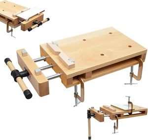 Woodworking Bench Vise, Portable Hard Wood Vise for Workbench Woodworking Bench Vise, Portable Hard Wood Vise for Workbench