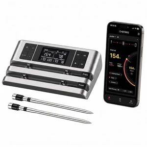 Dual Probe Wireless Meat Thermometer with 500FT App Monitoring Dual Probe Wireless Meat Thermometer with 500FT App Monitoring