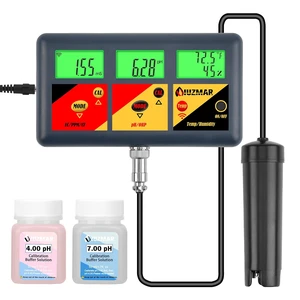 pH EC Meter for Hydroponics 7 in 1 pH EC PPM CF ORP Temp Humidity pH EC Meter for Hydroponics 7 in 1 pH EC PPM CF ORP Temp Humidity