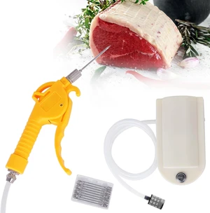 Electric Meat Injector Gun Pump with Hose, Marinade Syringe Kit Electric Meat Injector Gun Pump with Hose, Marinade Syringe Kit