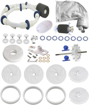 Pool Cleaner Tune Up Rebuild Kit A49 Compatible with Polaris 280, TR28P Pool Cleaner with Wheel, Tire, Drive Shaft, Turbine Bearing, All Purpoe Bag, Sweep Hose, Wheel Bearing, Tailsweep Pro Pool Cleaner Tune Up Rebuild Kit A49 Compatible with Polaris 280, TR28P Pool Cleaner with Wheel, Tire, Drive Shaft, Turbine Bearing, All Purpoe Bag, Sweep Hose, Wheel Bearing, Tailsweep Pro