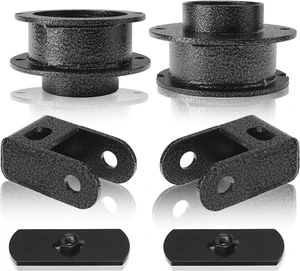 2" Front Leveling Lift Kit with Steel Coil Spring Spacers & Shock Extension Brackets for 2014-2025 Ram 2500 & 2013-2025 Ram 3500 4WD Clean HD Front-End Stance 2" Front Leveling Lift Kit with Steel Coil Spring Spacers & Shock Extension Brackets for 2014-2025 Ram 2500 & 2013-2025 Ram 3500 4WD Clean HD Front-End Stance