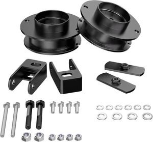 2 Inch Front Leveling Kit with Spring Strut Spacers & Shock Relocation Brackets for 2014-2023 Ram 2500 4WD & 2013-2023 Ram 3500 4WD 2 Inch Front Leveling Kit with Spring Strut Spacers & Shock Relocation Brackets for 2014-2023 Ram 2500 4WD & 2013-2023 Ram 3500 4WD