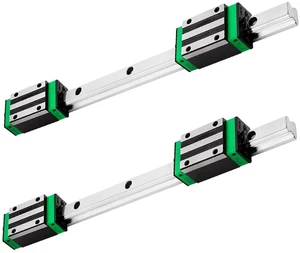 HGR20 Linear Guide Rail Kit - 2 Pcs 1200mm Rails + 4 Pcs HGH20CA Bearing Blocks High Precision, Anti-Rust for 3D Printers, CNC Routers, Lathes & DIY Automated Machines HGR20 Linear Guide Rail Kit - 2 Pcs 1200mm Rails + 4 Pcs HGH20CA Bearing Blocks High Precision, Anti-Rust for 3D Printers, CNC Routers, Lathes & DIY Automated Machines