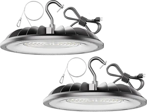 150W UFO LED High Bay Light 16500LM 5000K High Bay LED Shop Lights 150W UFO LED High Bay Light 16500LM 5000K High Bay LED Shop Lights