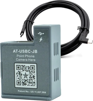 PoE+ to USB-C Power & Data Adapter, Up to 328 Ft PoE+ to USB-C Power & Data Adapter, Up to 328 Ft