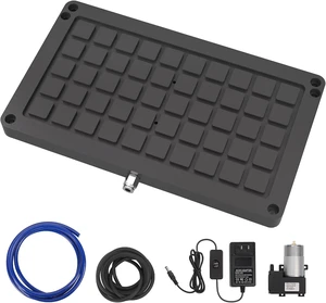 3018 Vacuum Table for CNC Series 3018 Pro Max, 3018 Pro Ultra, Workholding Suction Table Set for Engraving and Milling. Area: 300x180x15mm 3018 Vacuum Table for CNC Series 3018 Pro Max, 3018 Pro Ultra, Workholding Suction Table Set for Engraving and Milling. Area: 300x180x15mm