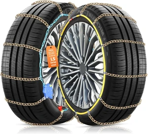 Auto Lock Snow Tire Chains Enhanced Mn Steel, Fits 245-285 Auto Lock Snow Tire Chains Enhanced Mn Steel, Fits 245-285