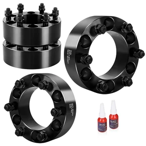 6x5.5 Wheel Spacers 2 Inch 6x139.7mm with 108mm Hub Bore & 12x1.5 Thread, ET Lug Nuts for Tacoma, 4Runner, Tundra, FJ, Land Cruiser, Colorado, Canyon, GX460 & GX470 6x5.5 Wheel Spacers 2 Inch 6x139.7mm with 108mm Hub Bore & 12x1.5 Thread, ET Lug Nuts for Tacoma, 4Runner, Tundra, FJ, Land Cruiser, Colorado, Canyon, GX460 & GX470