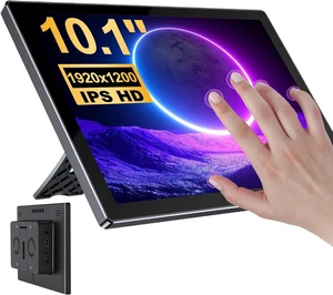 10.1 Touchscreen Monitor for Raspberry Pi,1920 * 1200,HDMI USB-C(dark) 10.1 Touchscreen Monitor for Raspberry Pi,1920 * 1200,HDMI USB-C(dark)