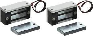 E-941SA-80Q Single Door Mini Mag-Lock (Pack of 2), Holding Force up to 110 lb, Waterproof, Detachable Mounting Bracket, MOV Surge Protection, Anodized Aluminum Housing, 12 to 24 VDC E-941SA-80Q Single Door Mini Mag-Lock (Pack of 2), Holding Force up to 110 lb, Waterproof, Detachable Mounting Bracket, MOV Surge Protection, Anodized Aluminum Housing, 12 to 24 VDC