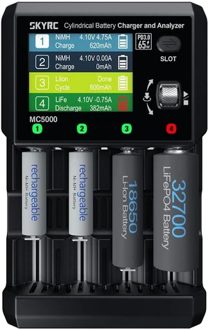 MC5000 Cylindrical Battery Charger and Analyzer MAXBUSTER Versatile Precise for Li-ion, Li-ion HV, LiFePO4, NiMH, NiCd, NiZn, RAM, LTO Na-ion Cylindrical Batteries This Powerhouse Handles Them All. MC5000 Cylindrical Battery Charger and Analyzer MAXBUSTER Versatile Precise for Li-ion, Li-ion HV, LiFePO4, NiMH, NiCd, NiZn, RAM, LTO Na-ion Cylindrical Batteries This Powerhouse Handles Them All.