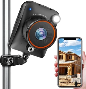 Time Lapse Camera WiFi, 4K Outdoor Timelapse Camera with App, Solar Ready, IP66 Waterproof, 110° Wide Angle, Long Battery Life, 32GB Card, for Construction, Building & Renovation Monitoring Time Lapse Camera WiFi, 4K Outdoor Timelapse Camera with App, Solar Ready, IP66 Waterproof, 110° Wide Angle, Long Battery Life, 32GB Card, for Construction, Building & Renovation Monitoring
