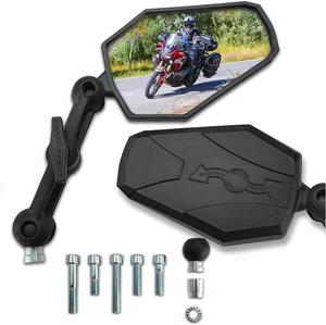 Doubletake Adventure 4.7" Mirror Kit 2.0, Universal Fit Folding Motorcyle Mirrors, Guaranteed for Life Doubletake Adventure 4.7" Mirror Kit 2.0, Universal Fit Folding Motorcyle Mirrors, Guaranteed for Life