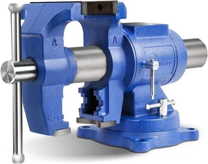 DT150B 6 Inch Heavy Duty Bench Vise with 360° Swivel Base and Head DT150B 6 Inch Heavy Duty Bench Vise with 360° Swivel Base and Head