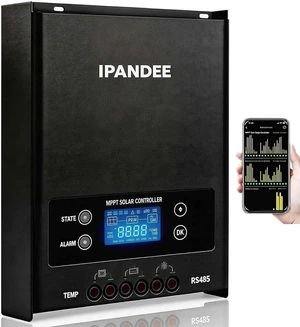 100A MPPT Solar Charge Controller 250VDC Max Input,99.9% Efficiency,12V/24V/36V/48V Auto,APP Monitoring,100 Amp LCD Display Solar Panel Regulator for Lithium/Lead-Acid Battery,Solar System RV Off-Grid 100A MPPT Solar Charge Controller 250VDC Max Input,99.9% Efficiency,12V/24V/36V/48V Auto,APP Monitoring,100 Amp LCD Display Solar Panel Regulator for Lithium/Lead-Acid Battery,Solar System RV Off-Grid
