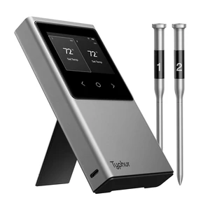 Smart WiFi Wireless Meat Thermometer 2 Thin Probes & 6 Sensors Smart WiFi Wireless Meat Thermometer 2 Thin Probes & 6 Sensors