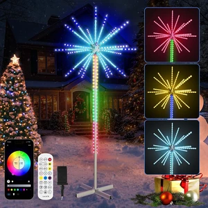 9 FT 270 LEDs Led Firework Lights Outdoor, Smart Color Change 9 FT 270 LEDs Led Firework Lights Outdoor, Smart Color Change