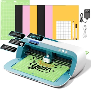 Likcut S41 Vinyl Cutter with Print Then Cut & AI Image Generation for HTV, Cardstock & Custom Stickers Likcut S41 Vinyl Cutter with Print Then Cut & AI Image Generation for HTV, Cardstock & Custom Stickers