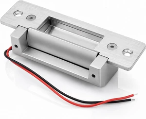 2026 Upgraded ANSI Heavy Duty Electric Door Strike Lock, Silver 2026 Upgraded ANSI Heavy Duty Electric Door Strike Lock, Silver