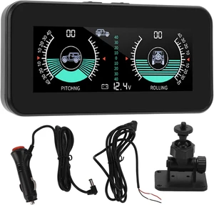 Universal Car Inclinometer, Real-Time Slope Meter for Automobile Universal Car Inclinometer, Real-Time Slope Meter for Automobile