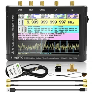 TinyGTC 7GHz ZC407 Frequency Counter with GPSDO, 40ps Resolution TinyGTC 7GHz ZC407 Frequency Counter with GPSDO, 40ps Resolution