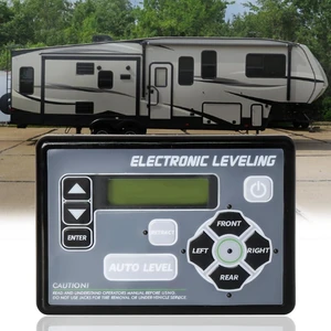 RV Auto Leveling Touchpad for Lippert 5th Wheel & Travel Trailer, Ground Control TT Replacement (421484) RV Auto Leveling Touchpad for Lippert 5th Wheel & Travel Trailer, Ground Control TT Replacement (421484)