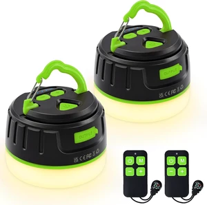 1000LM Rechargeable LED Camping Lantern with Remote, 150H Runtime, 5200mAh Water-Resistant 1000LM Rechargeable LED Camping Lantern with Remote, 150H Runtime, 5200mAh Water-Resistant