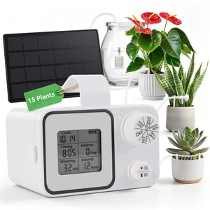 Solar Automatic Drip Irrigation Kit for 15 Plants Solar Automatic Drip Irrigation Kit for 15 Plants