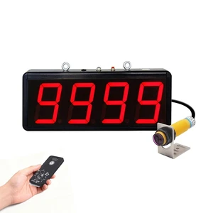 4" Digital LED Counter, 9999 IR Sensor for Conveyor Belt Counting 4" Digital LED Counter, 9999 IR Sensor for Conveyor Belt Counting