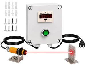6-Digit Digital LED Counter, 0-999999 with Proximity Switch Sensor 6-Digit Digital LED Counter, 0-999999 with Proximity Switch Sensor