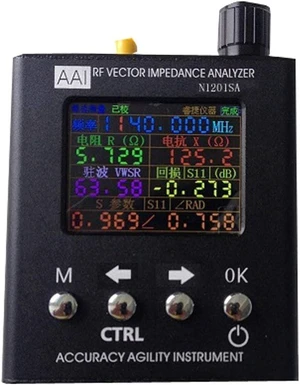 UV RF Vector Impedance Antenna Analyzer, 140MHz-2.7GHz SWR Meter (PS100) UV RF Vector Impedance Antenna Analyzer, 140MHz-2.7GHz SWR Meter (PS100)
