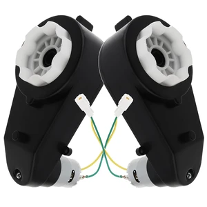 2-Pack RS555 24V 18000RPM DC Motor for Ride-On Car, High Torque Gearbox 2-Pack RS555 24V 18000RPM DC Motor for Ride-On Car, High Torque Gearbox