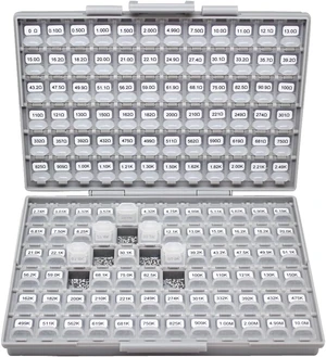 144-Value 0603 SMD Resistor Kit, 100pc/Value 1% E96, with Tweezers 144-Value 0603 SMD Resistor Kit, 100pc/Value 1% E96, with Tweezers