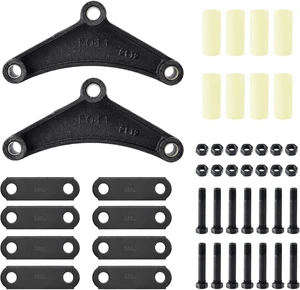 Tandem Trailer Axle Shackle Kit for Double Eye Springs Tandem Trailer Axle Shackle Kit for Double Eye Springs