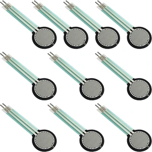 10-Pack FSR402 Force Sensor Module, Pressure-Sensitive Resistor for ESP32, ESP8266 & Raspberry Pi 10-Pack FSR402 Force Sensor Module, Pressure-Sensitive Resistor for ESP32, ESP8266 & Raspberry Pi
