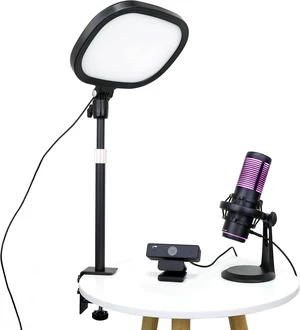 Deluxe Live Streaming Kit with 2K 60fps Webcam, Cardioid Mic & LED Light for YouTube & Podcast Deluxe Live Streaming Kit with 2K 60fps Webcam, Cardioid Mic & LED Light for YouTube & Podcast