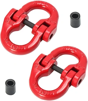 2-Pack 5/8" G100 Hammerlock Coupling Link, 18,000 lb Working Load 2-Pack 5/8" G100 Hammerlock Coupling Link, 18,000 lb Working Load
