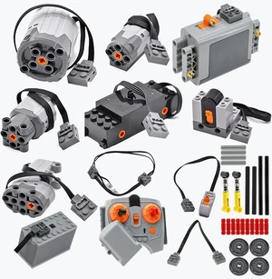 32-Piece Power Function Motor Kit, Compatible with Technic Parts 32-Piece Power Function Motor Kit, Compatible with Technic Parts