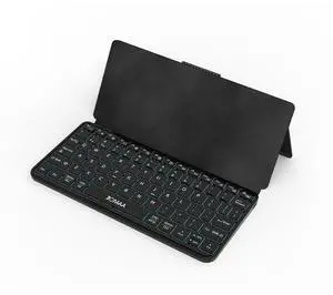 Bluetooth Travel Keyboard with Dual Device Pairing, RGB Backlit Keys, Long Battery Life Portable Keypad with Any-Angle Stand for Smartphones, Tablets, iOS,Android iPad,Z Fold,Galaxy Tabs and Phones Bluetooth Travel Keyboard with Dual Device Pairing, RGB Backlit Keys, Long Battery Life Portable Keypad with Any-Angle Stand for Smartphones, Tablets, iOS,Android iPad,Z Fold,Galaxy Tabs and Phones