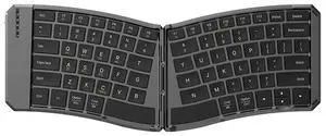 Ergonomic Folding Bluetooth Keyboard,Portable Keyboard for Business Travel, for Windows/iOS/Android/Mac, Rechargeable Wireless Keyboards for PC, Tablet, Phone Ergonomic Folding Bluetooth Keyboard,Portable Keyboard for Business Travel, for Windows/iOS/Android/Mac, Rechargeable Wireless Keyboards for PC, Tablet, Phone
