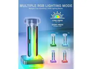 Dock for Nintendo Switch 2, Magnetic Fast Charger for 4 JoyCons with RGB Lighting, All-in-One Charging Station with 6 Game Card Storage Slots Dock for Nintendo Switch 2, Magnetic Fast Charger for 4 JoyCons with RGB Lighting, All-in-One Charging Station with 6 Game Card Storage Slots